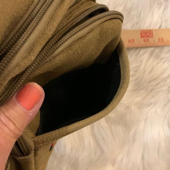 Westend canvas sling bag crossbody with adjustable strap (crossposted) - Picture 8 of 12